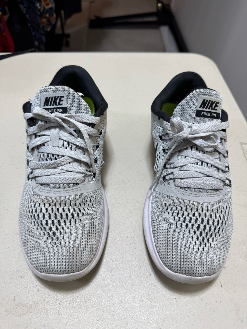 Nike Women’s  White and Black Athletic Running Shoes